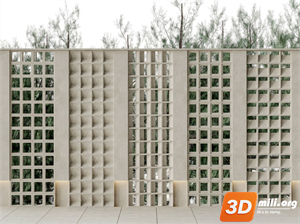 Folding screen Skp Files 